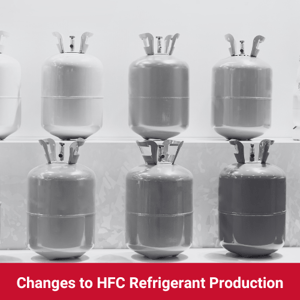 HVAC HFC Refrigerant regulation changes