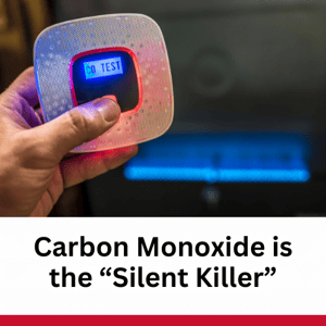 Testing for carbon monoxide in the air