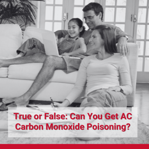 can you get ac carbon monoxide poisoning 