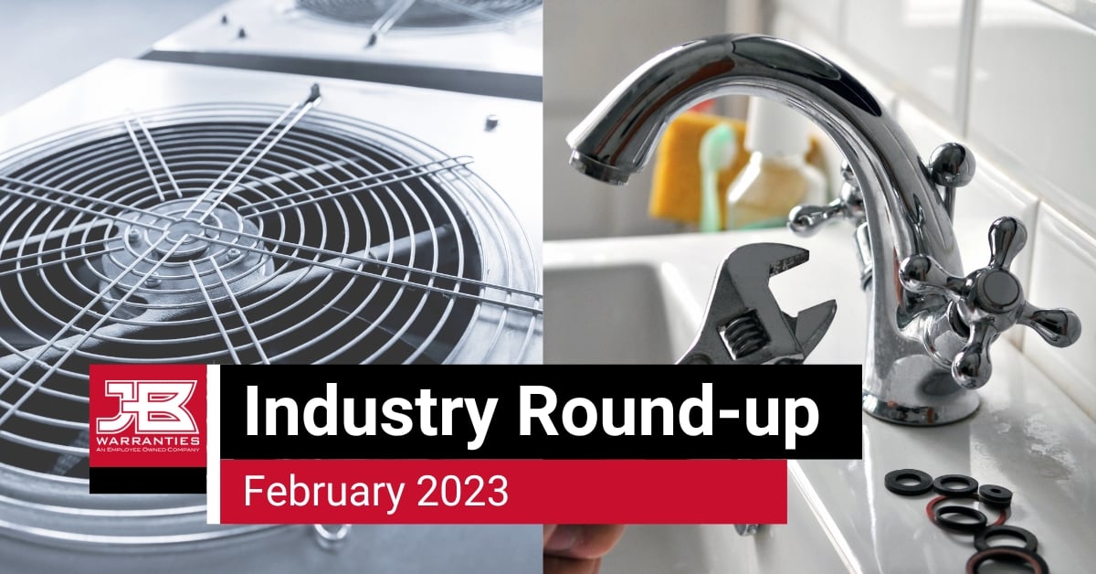 February Plumbing and HVAC Industry Round-Up