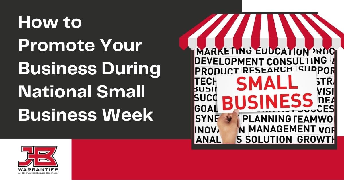 How to Promote Your Business During National Small Business Week