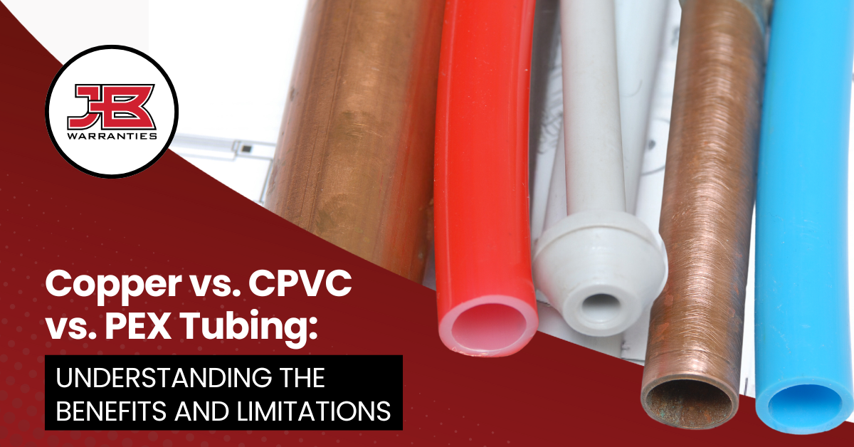 Understanding the difference of copper vs pvc vs pex tubing