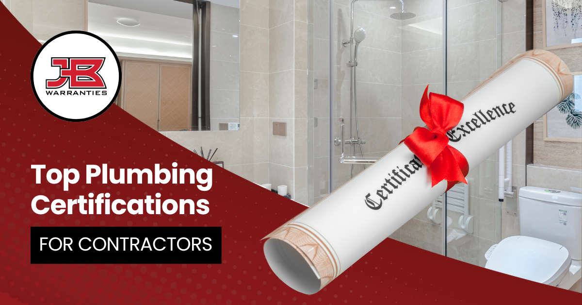 Plumbing Certifications for Contractors