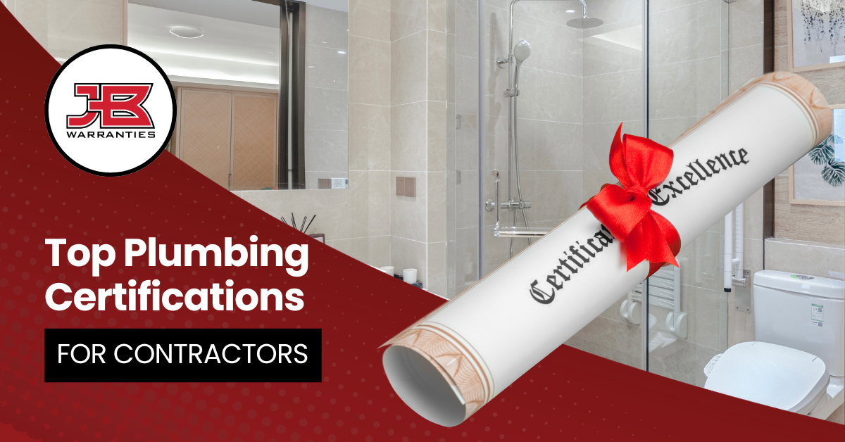 Top Plumbing Certifications for Contractors Top Plumbing Certifications for Contractors