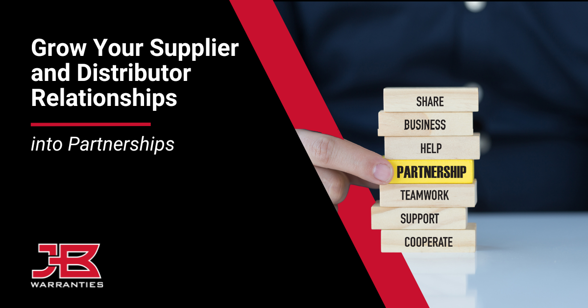 Grow Your Supplier and Distributor Relationships into Partnerships