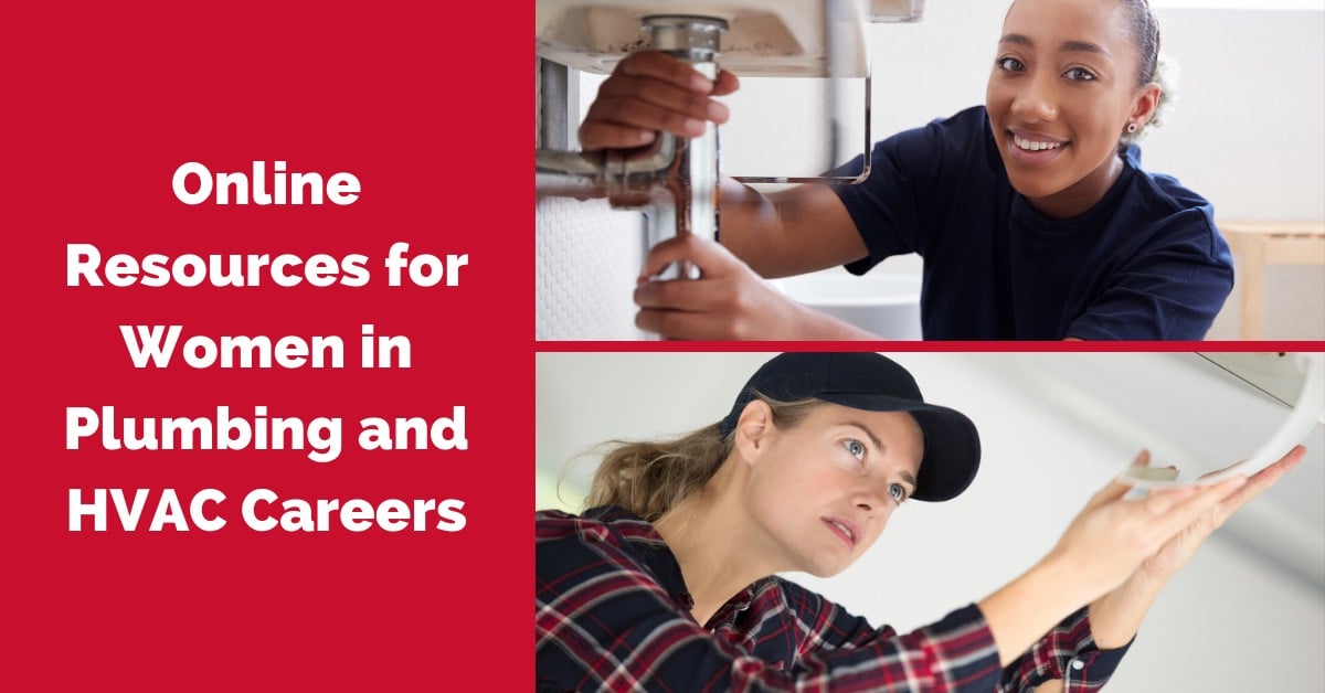 women in hvac and plumbing careers