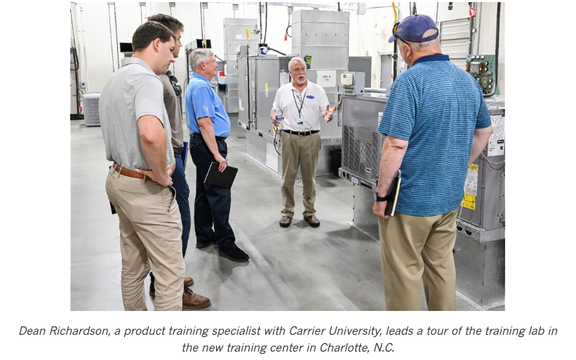 Carrier University HVAC Training Center 